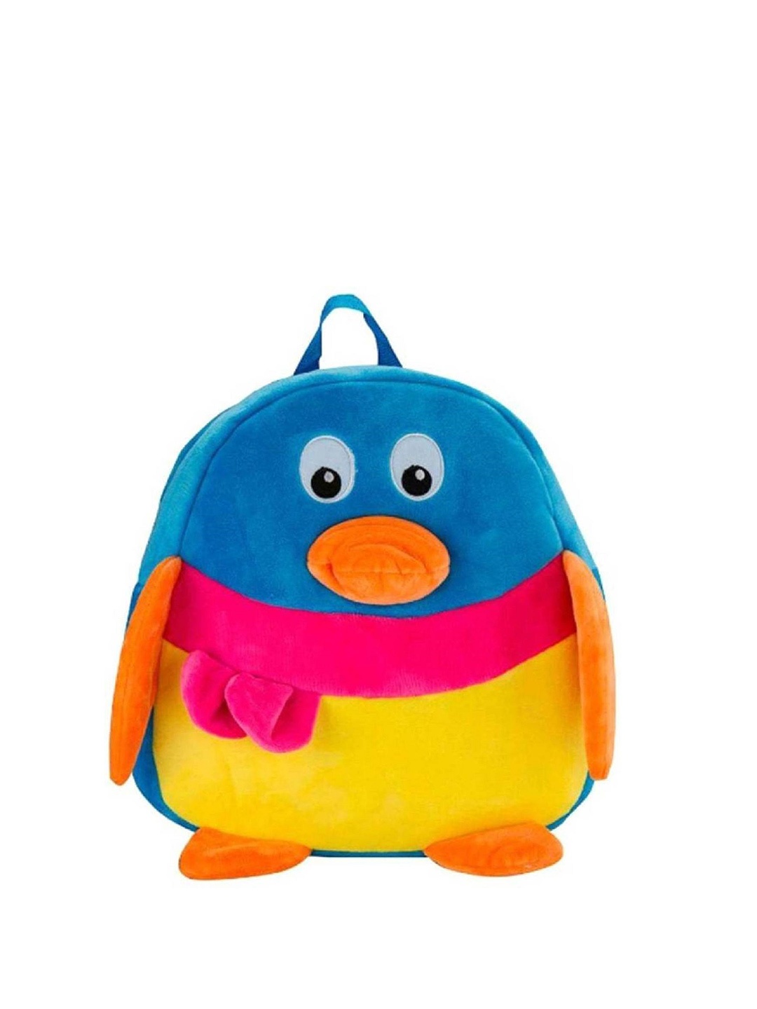 

Frantic Unisex Kids Blue & Yellow Backpack