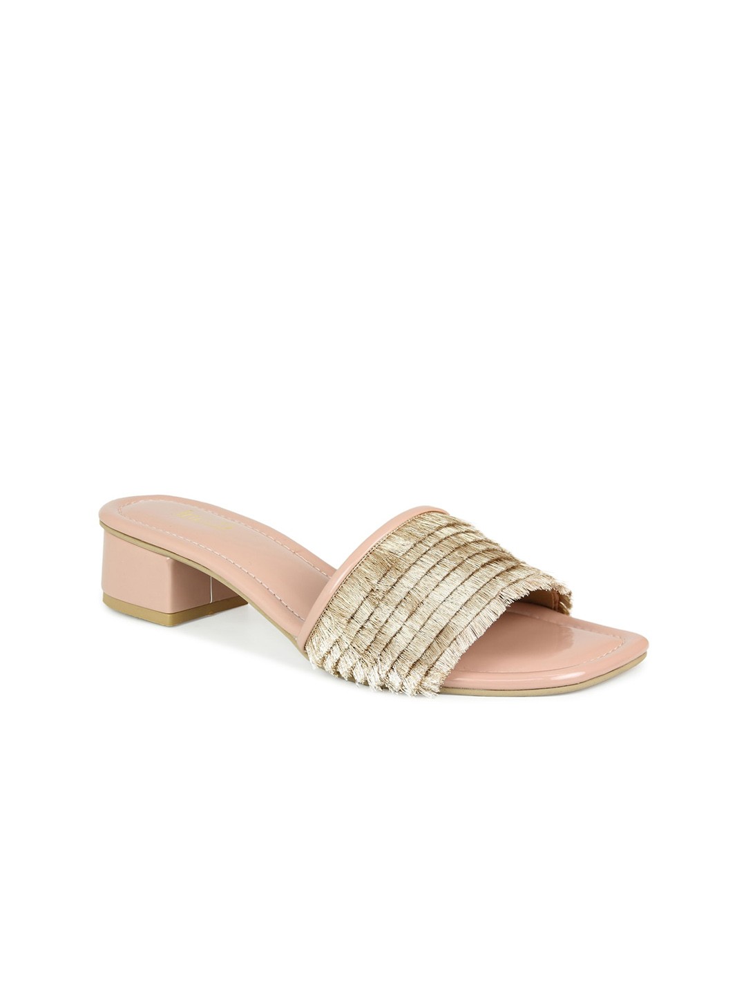 

Inc 5 Peach-Coloured Block Heels