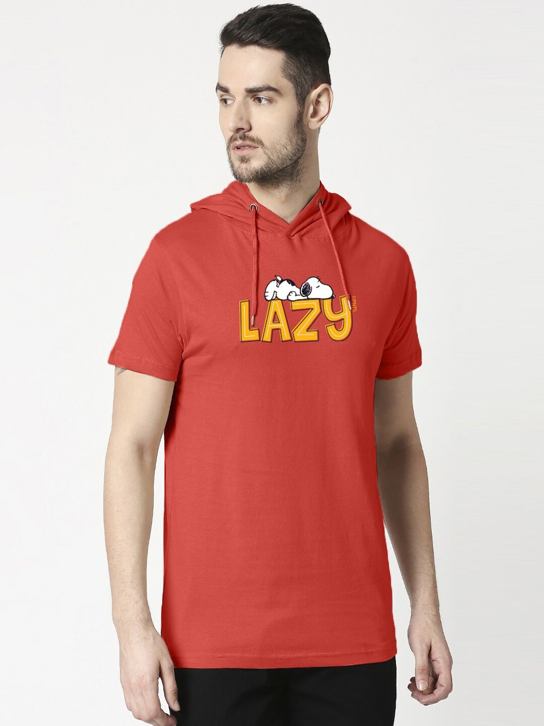 

Bewakoof Men Red Typography T-shirt