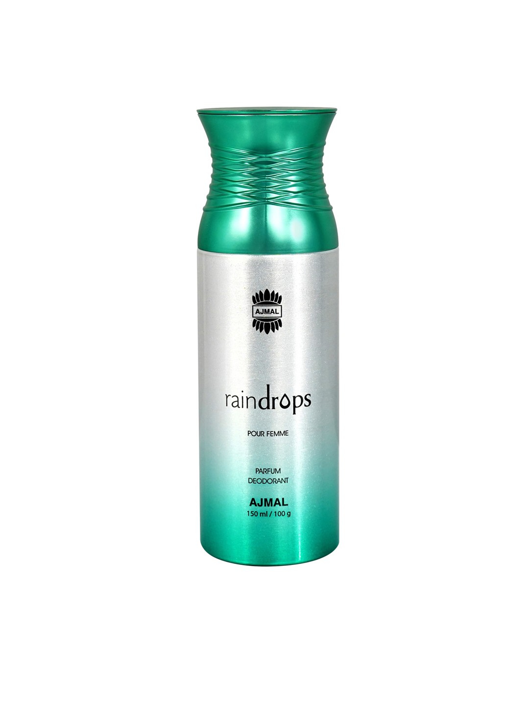 

Ajmal Women Raindrops Pour Femme Deodorant - 150ml, Green