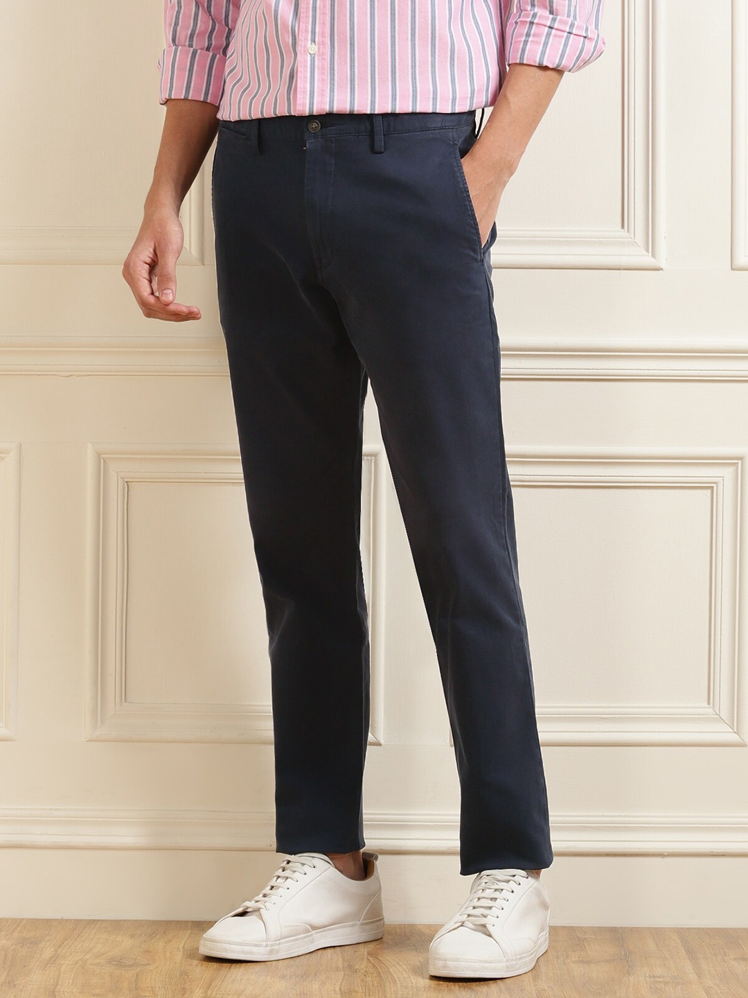 

Polo Ralph Lauren Men Navy Blue Trousers