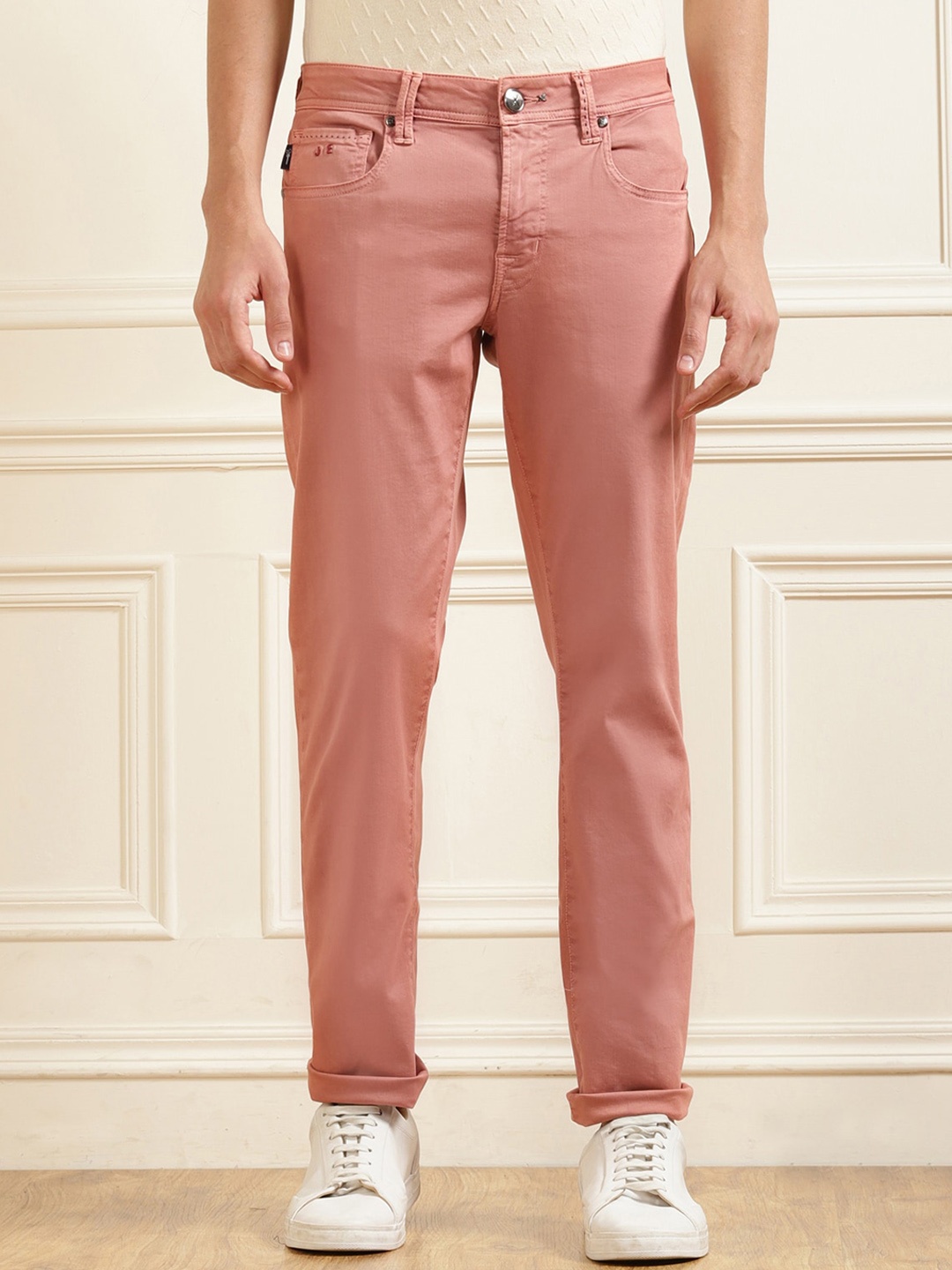 

Tramarossa Men Brown Slim Fit Chinos Trousers