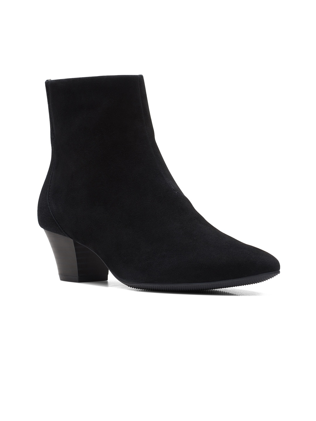 

Clarks Women Black Solid Regular Boots