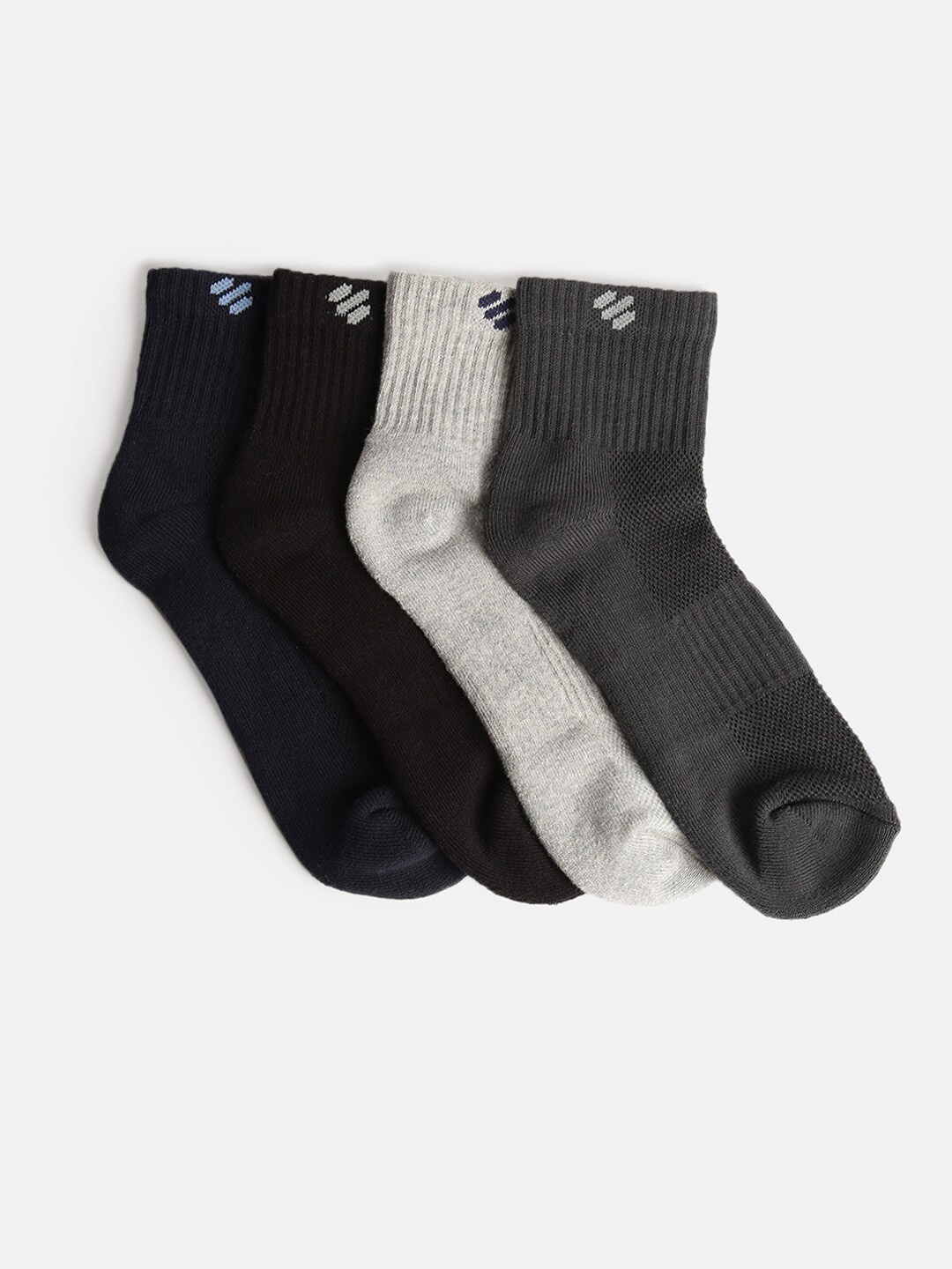 

ONN Men Pack Of 5 Ankle-Length Socks, Assorted