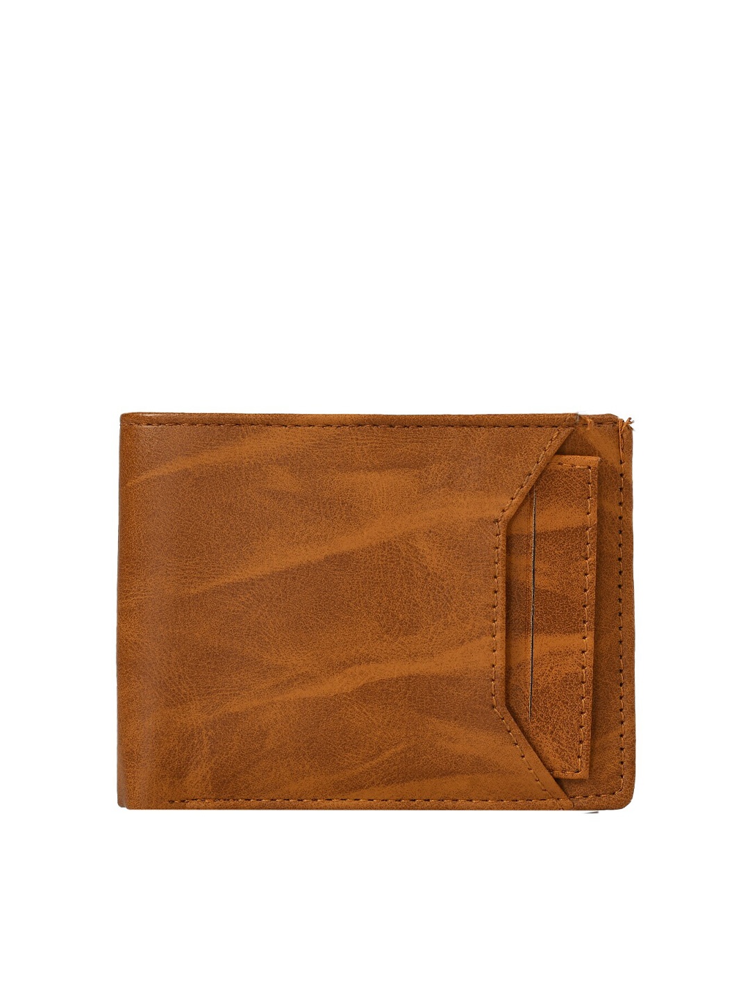 

Kastner Men Solid PU Two Fold Wallet, Tan