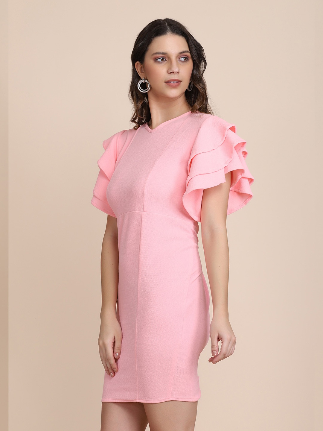 

Paralians Pink Bodycon Dress