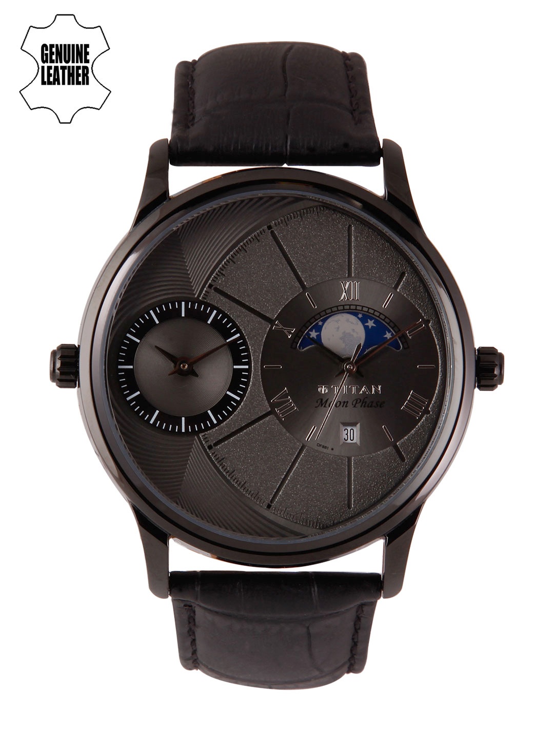 

Titan Globe Trotter Men Charcoal Analogue watch NL1710NL01