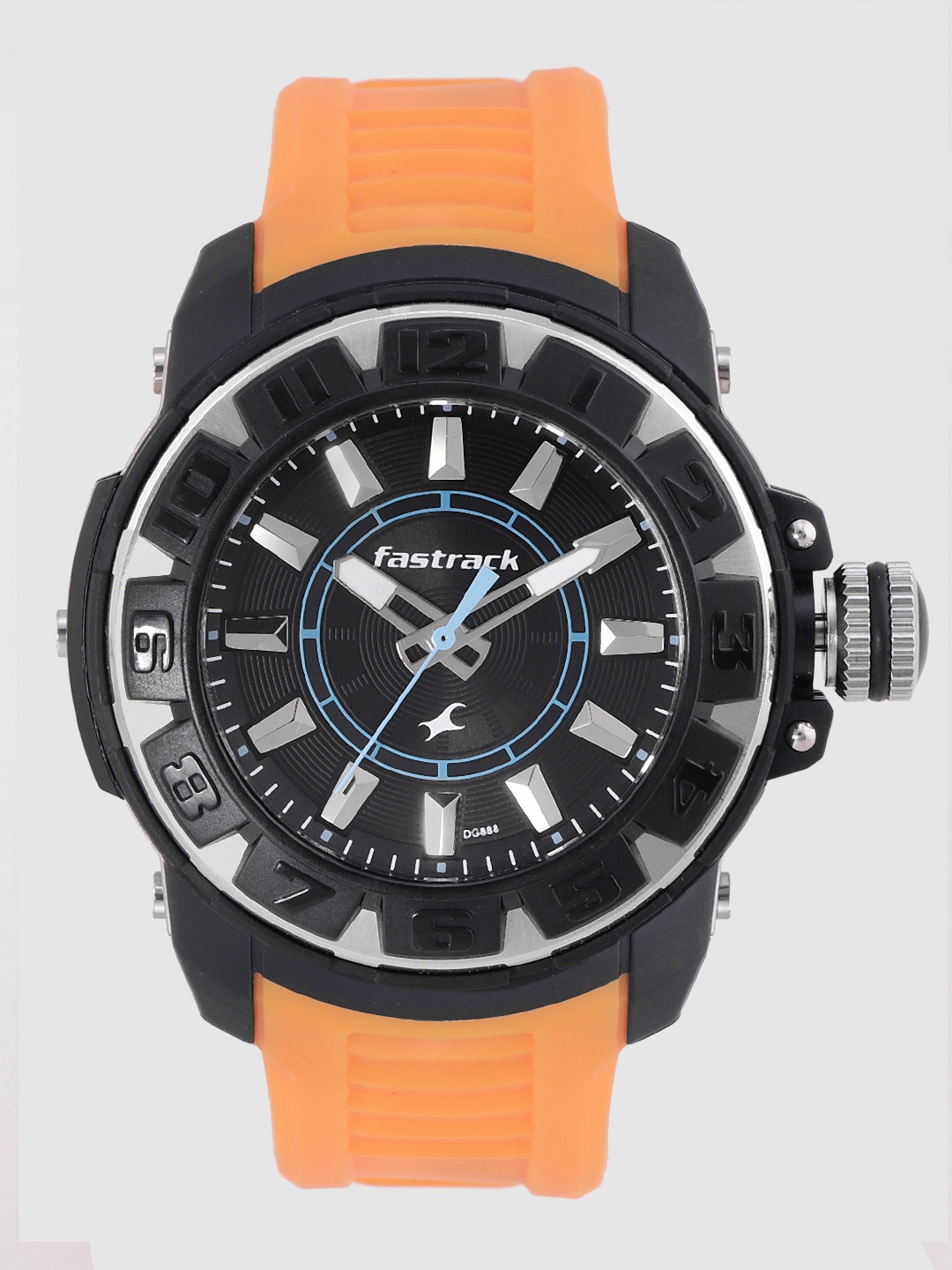 

Fastrack Men Black Analogue Watch 9334PP04J