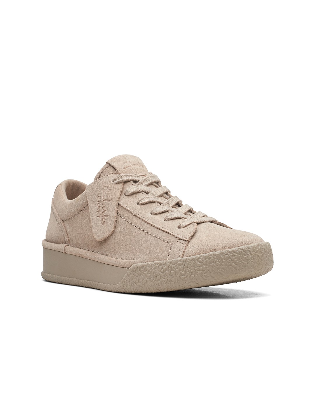 

Clarks Women Brown Suede Sneakers