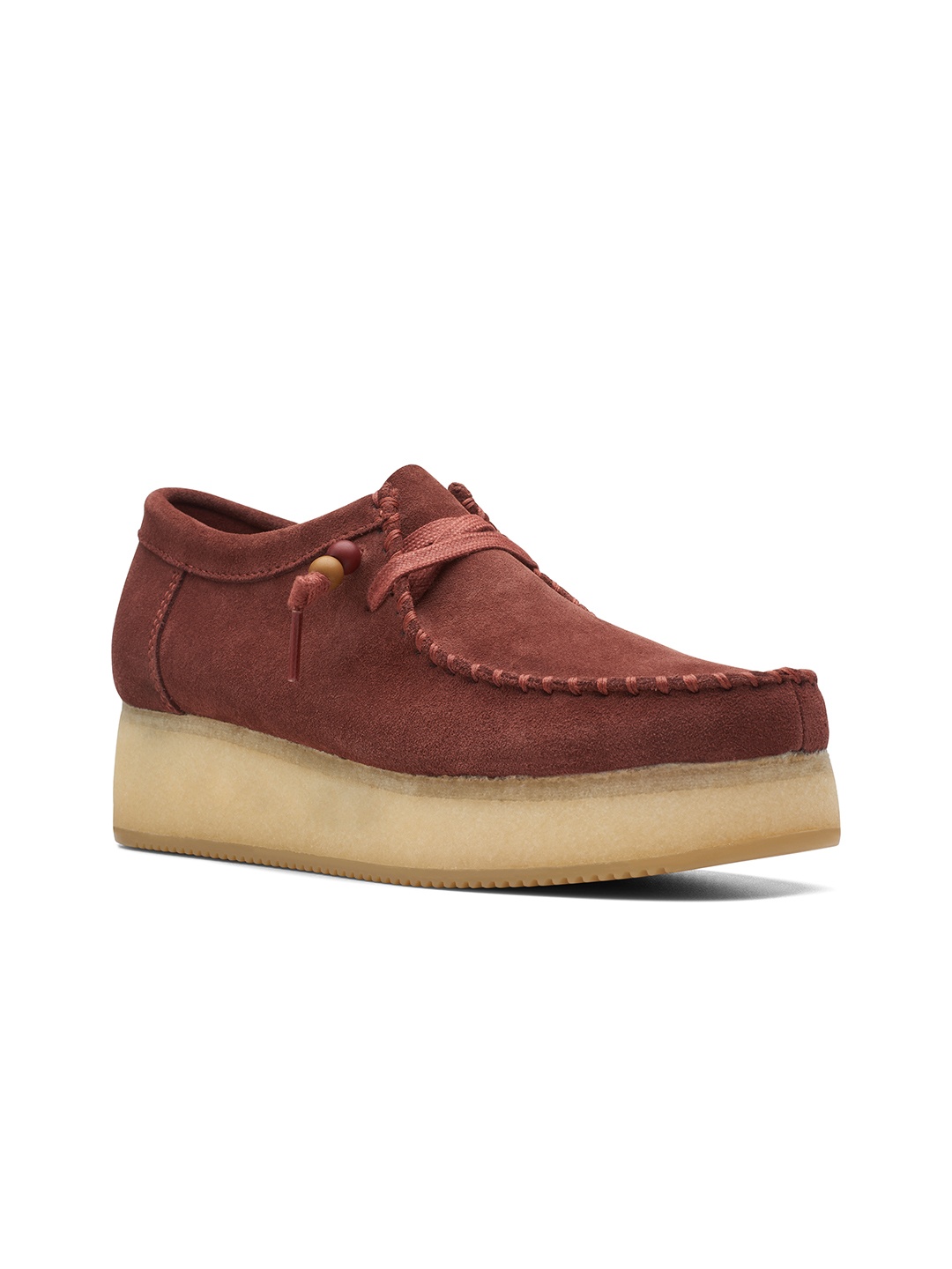 

Clarks Women Burgundy Suede Slip-On Sneakers