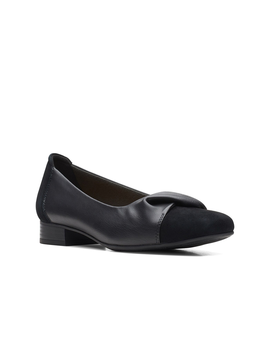 

Clarks Black Block Pumps