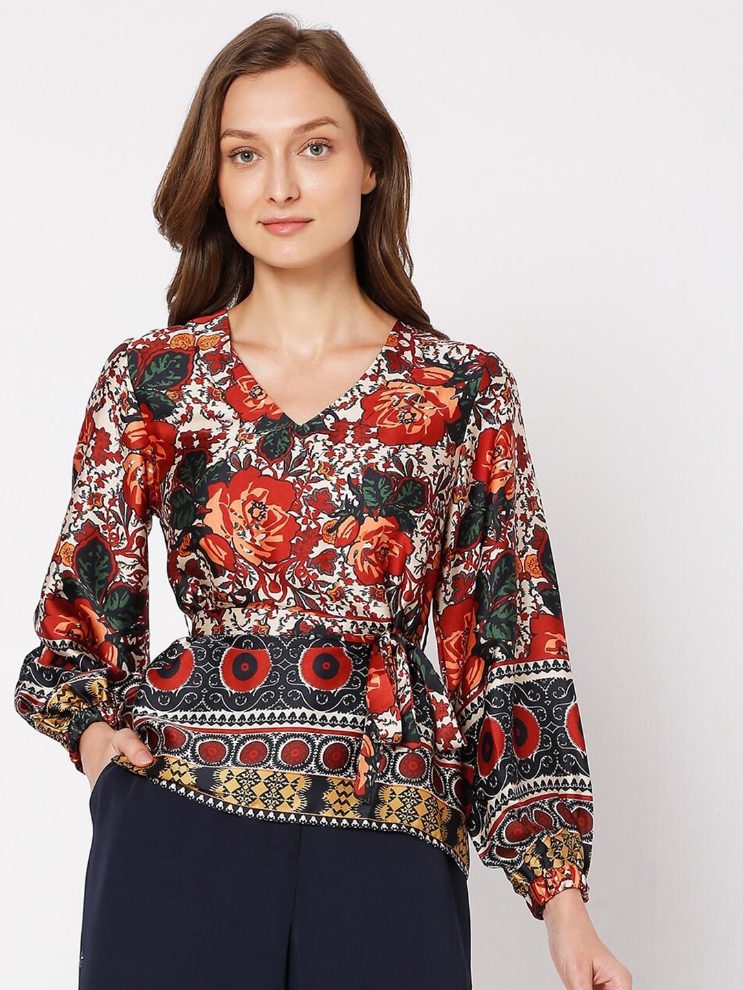 

Vero Moda Multicoloured Floral Print Top, Multi
