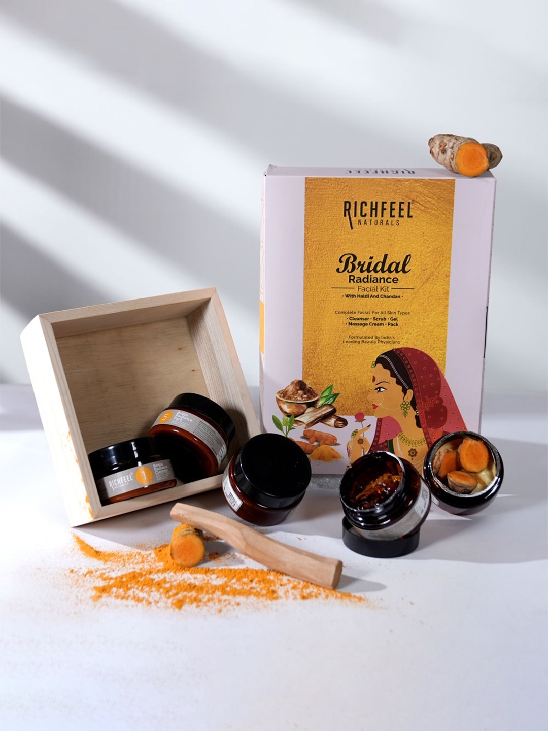 

Richfeel Unisex Bridal Radiance Facial Kit, White