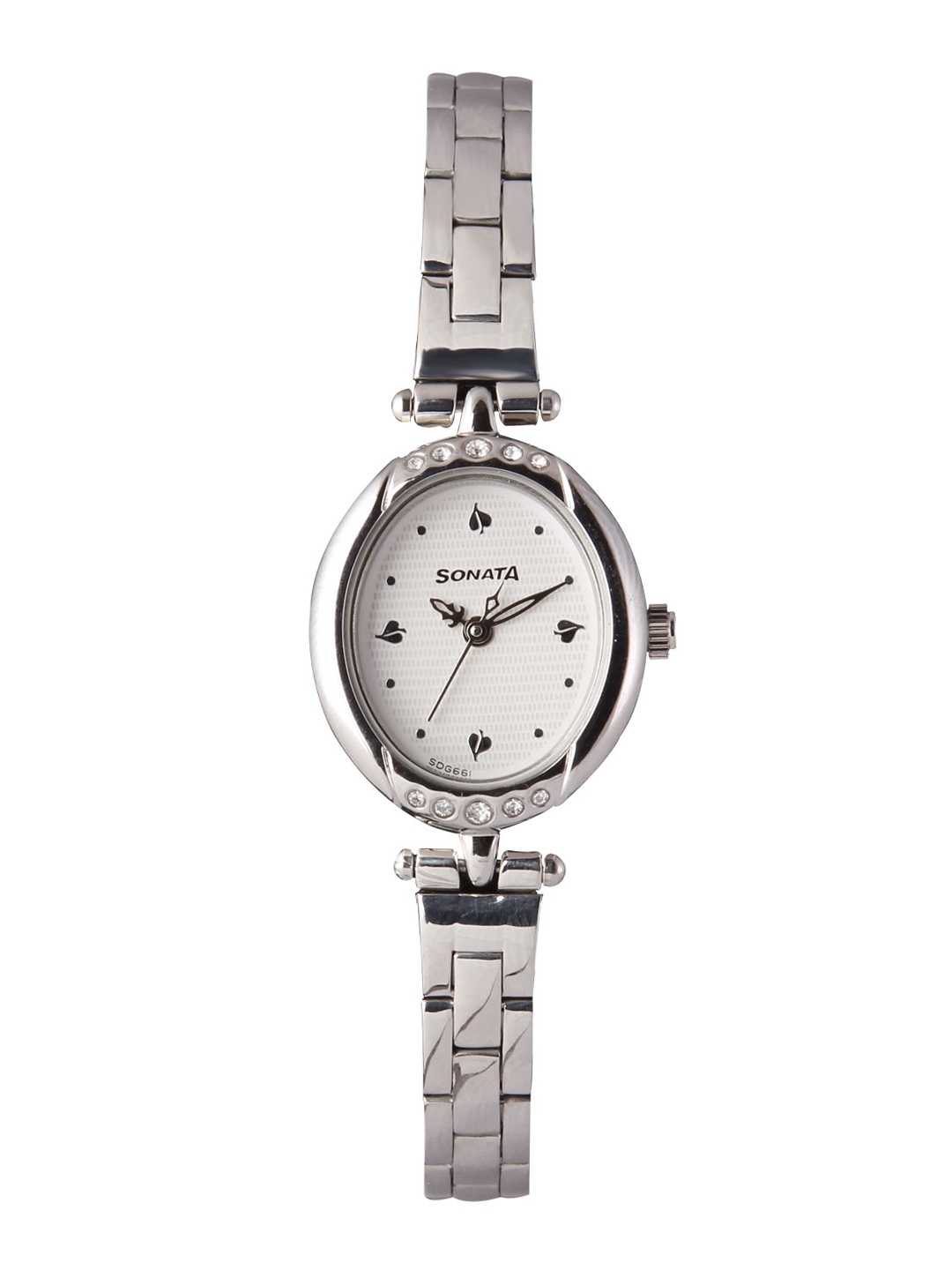 

Sonata Wedding Women Silver Analogue watch NL8118SM02