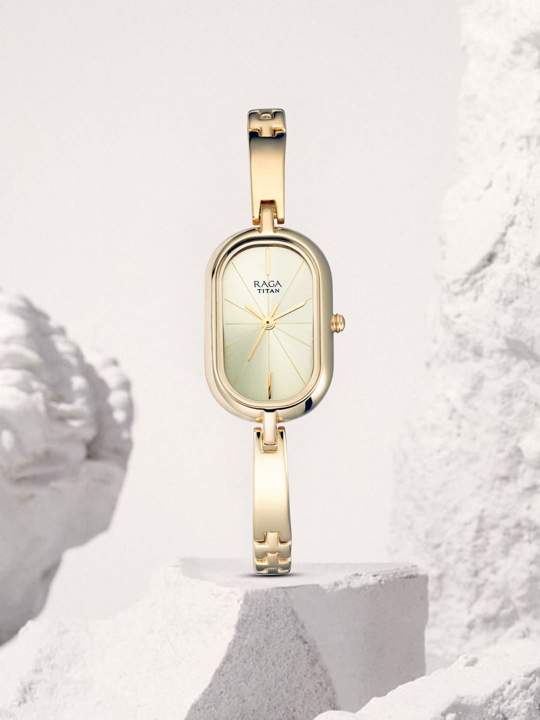 

Titan Raga Viva Women Gold Analogue watch NL2577YM01