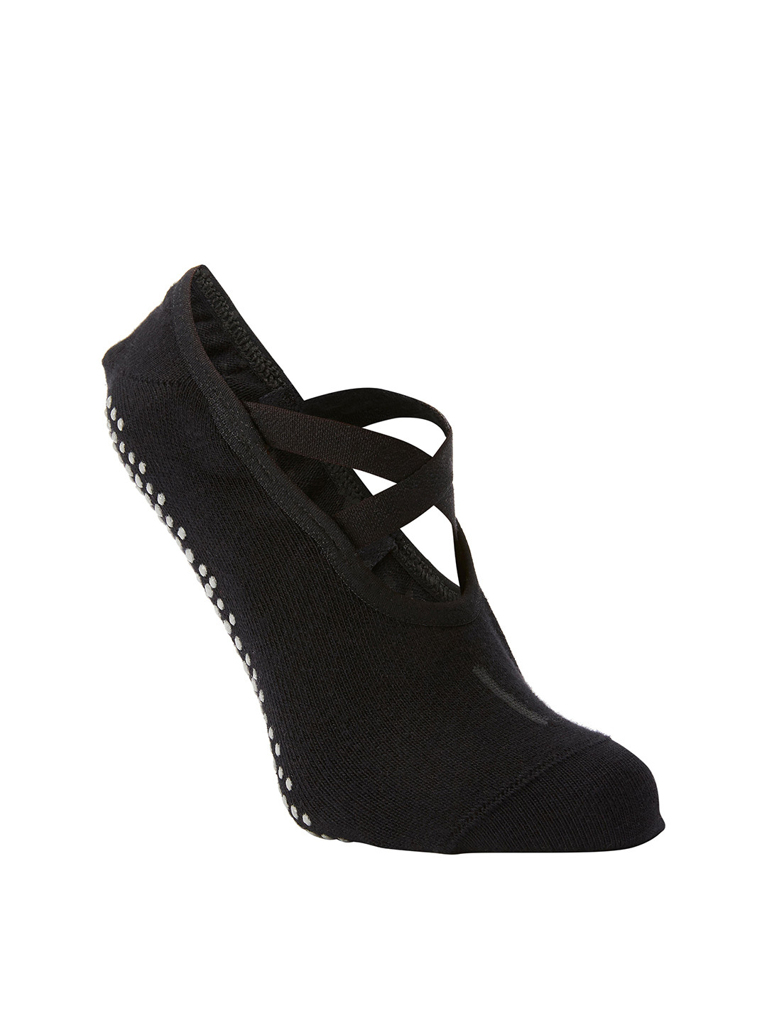 

NYAMBA By Decathlon Women Black Patterned Ankle-Length Socks