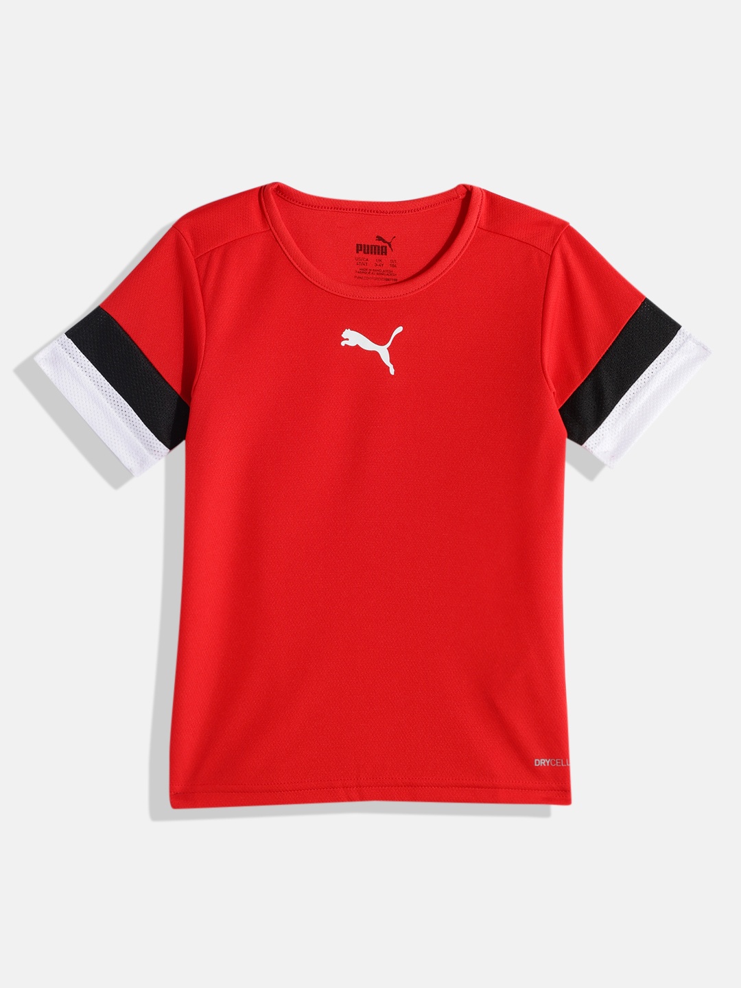 

Puma Kids teamRISE dryCELL Youth Football Jersey, Red