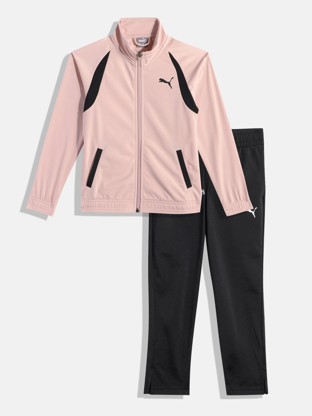 

Puma Girls Classic Tricot Tracksuit, Pink