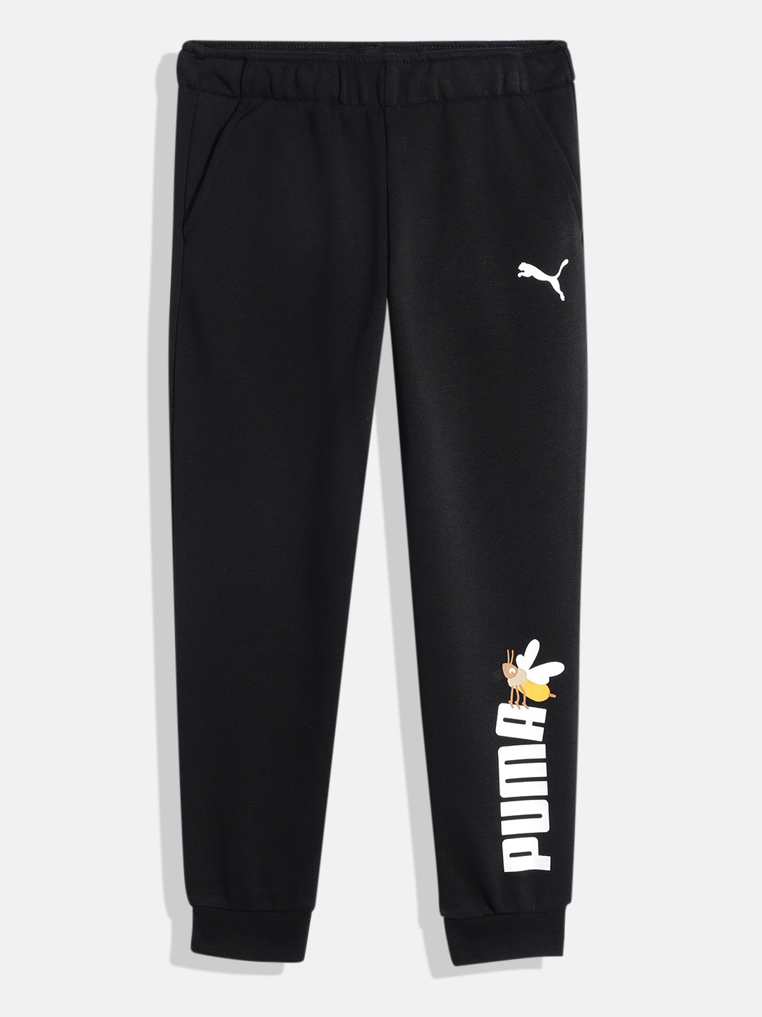 

Puma Kids Small World Regular Fit Joggers, Black
