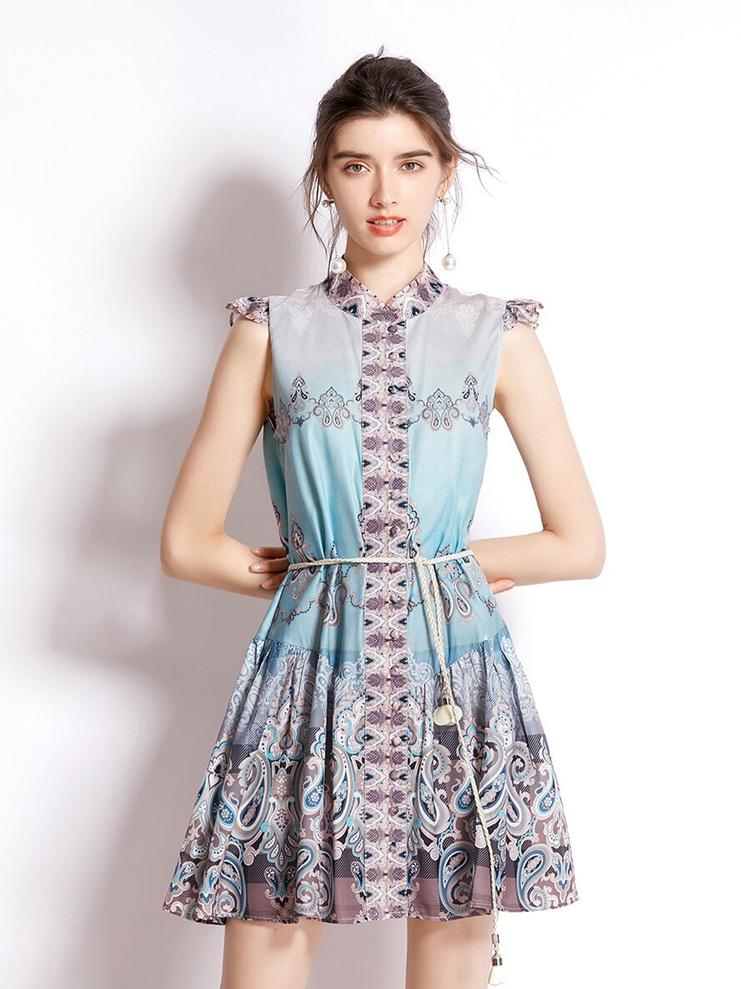 

JC Collection Green Floral Dress