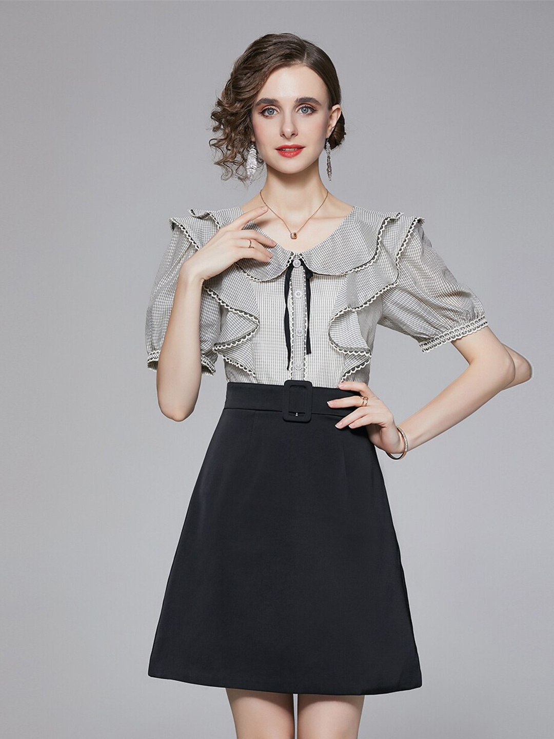 

JC Collection Multicoloured A-Line Dress, Multi