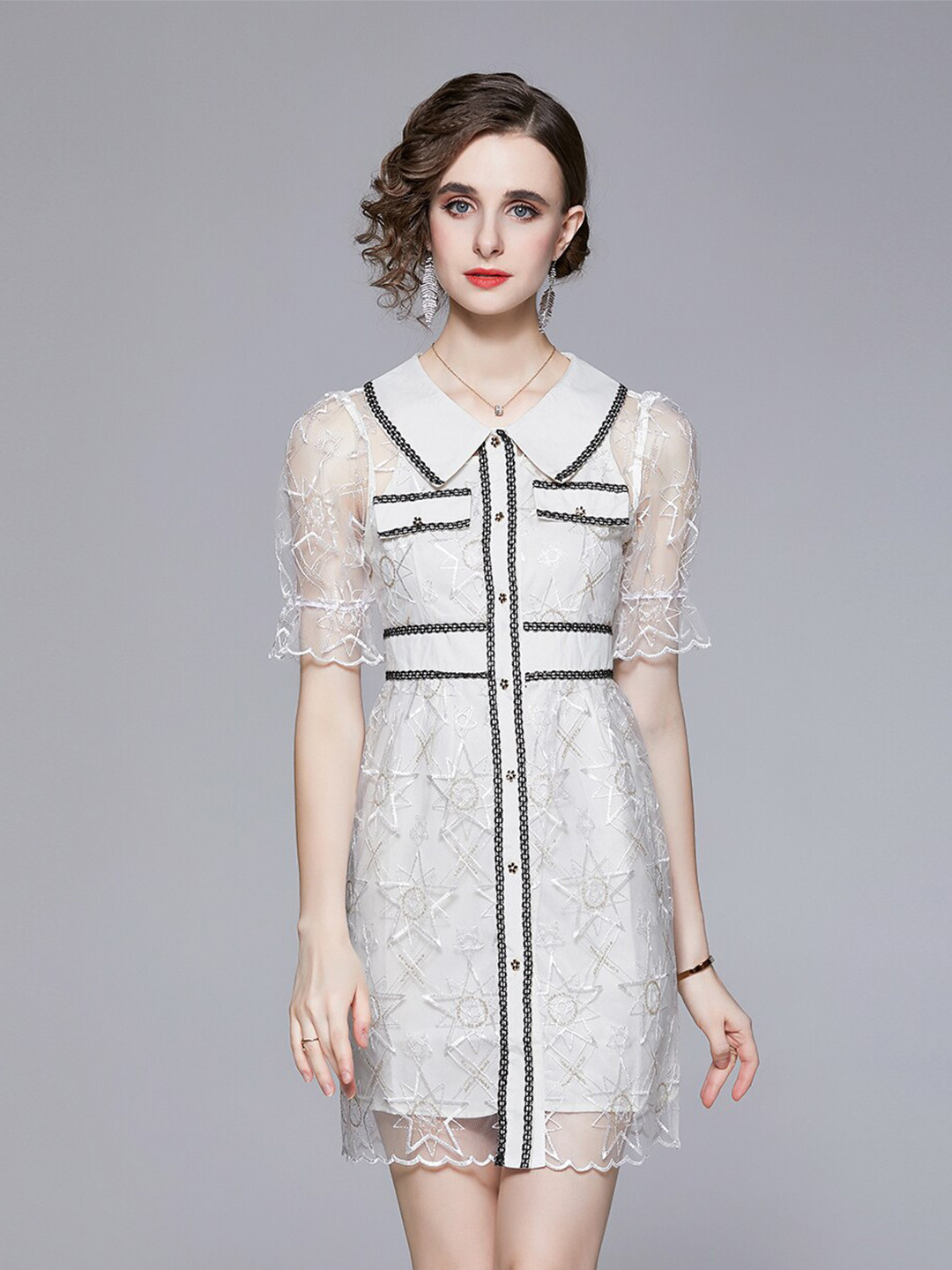 

JC Collection White Shirt Dress
