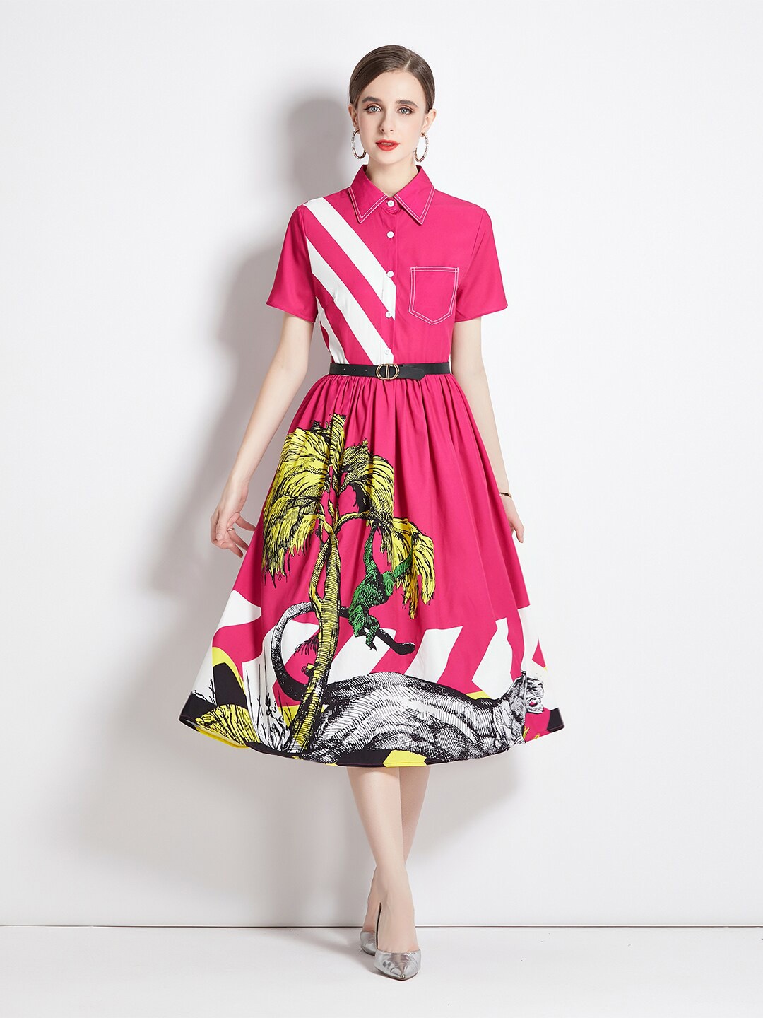 

JC Collection Rose Midi Dress