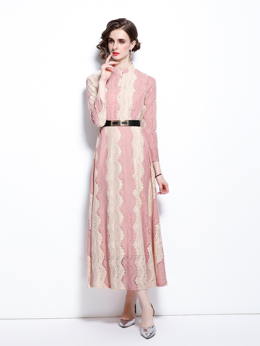 

JC Collection Multicoloured Ethnic Motifs Maxi Dress, Multi