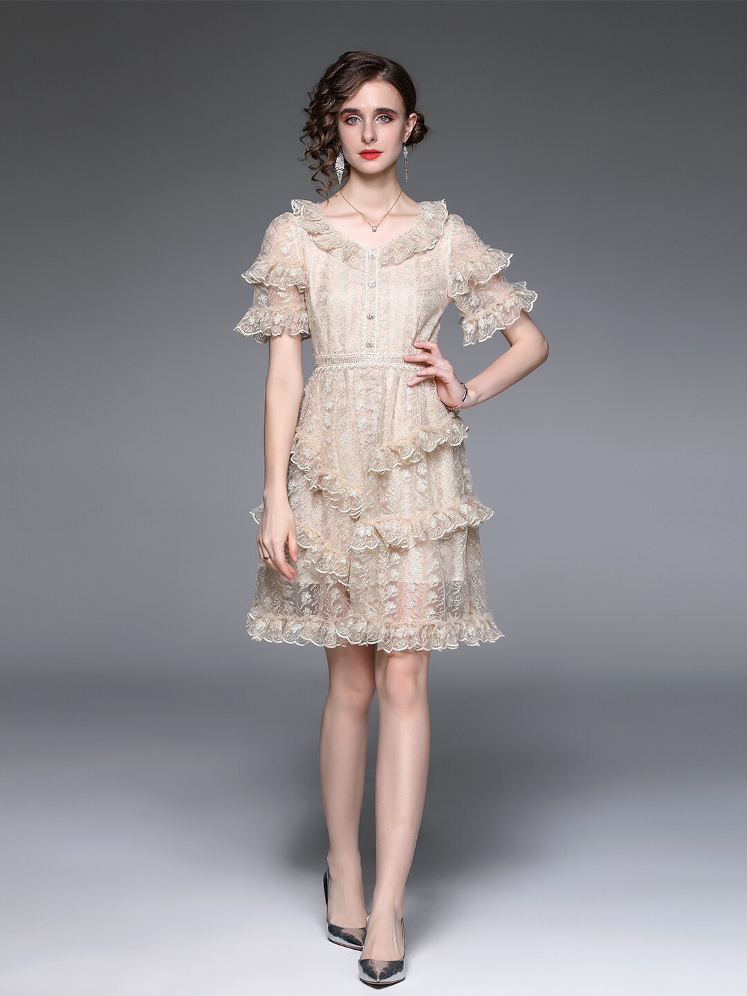 

JC Collection Beige Dress