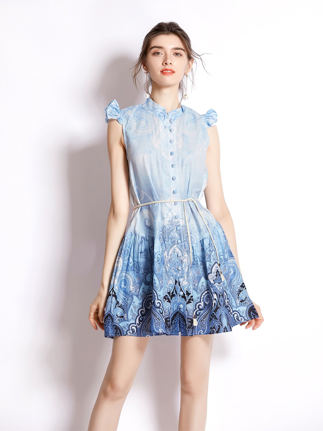 

JC Collection Blue Dress