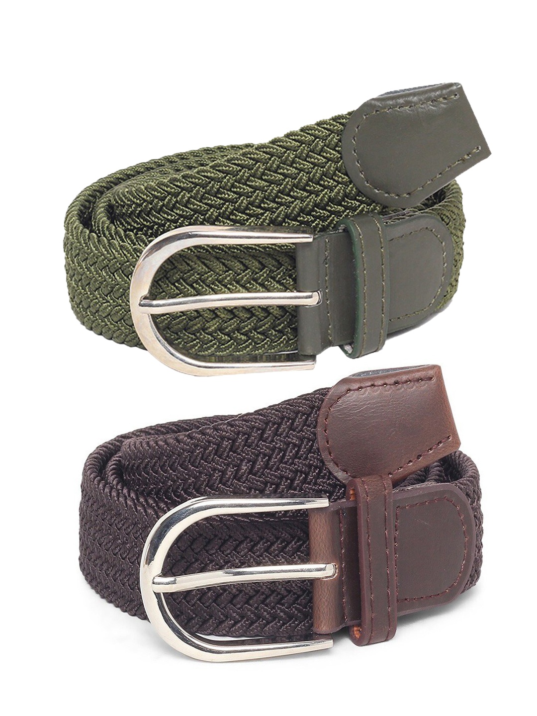 

Kastner Braided set of 2 Belt, Brown