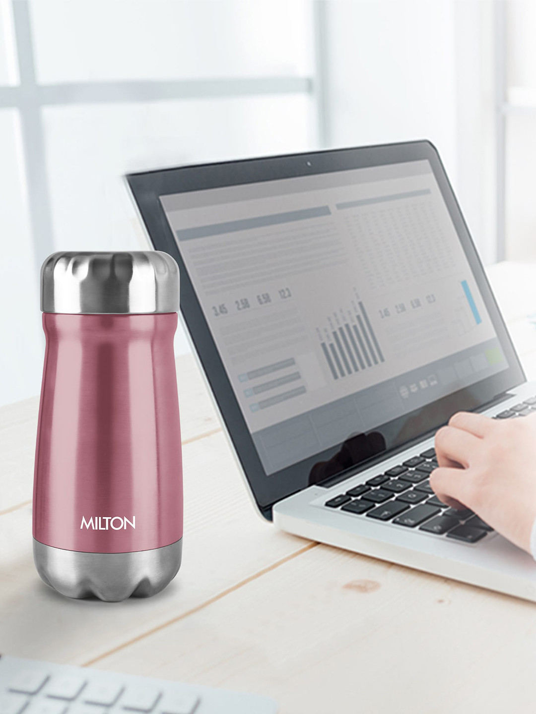 

Milton Purple All Rounder 400 Thermosteel Hot and Cold Flask- 380 ml