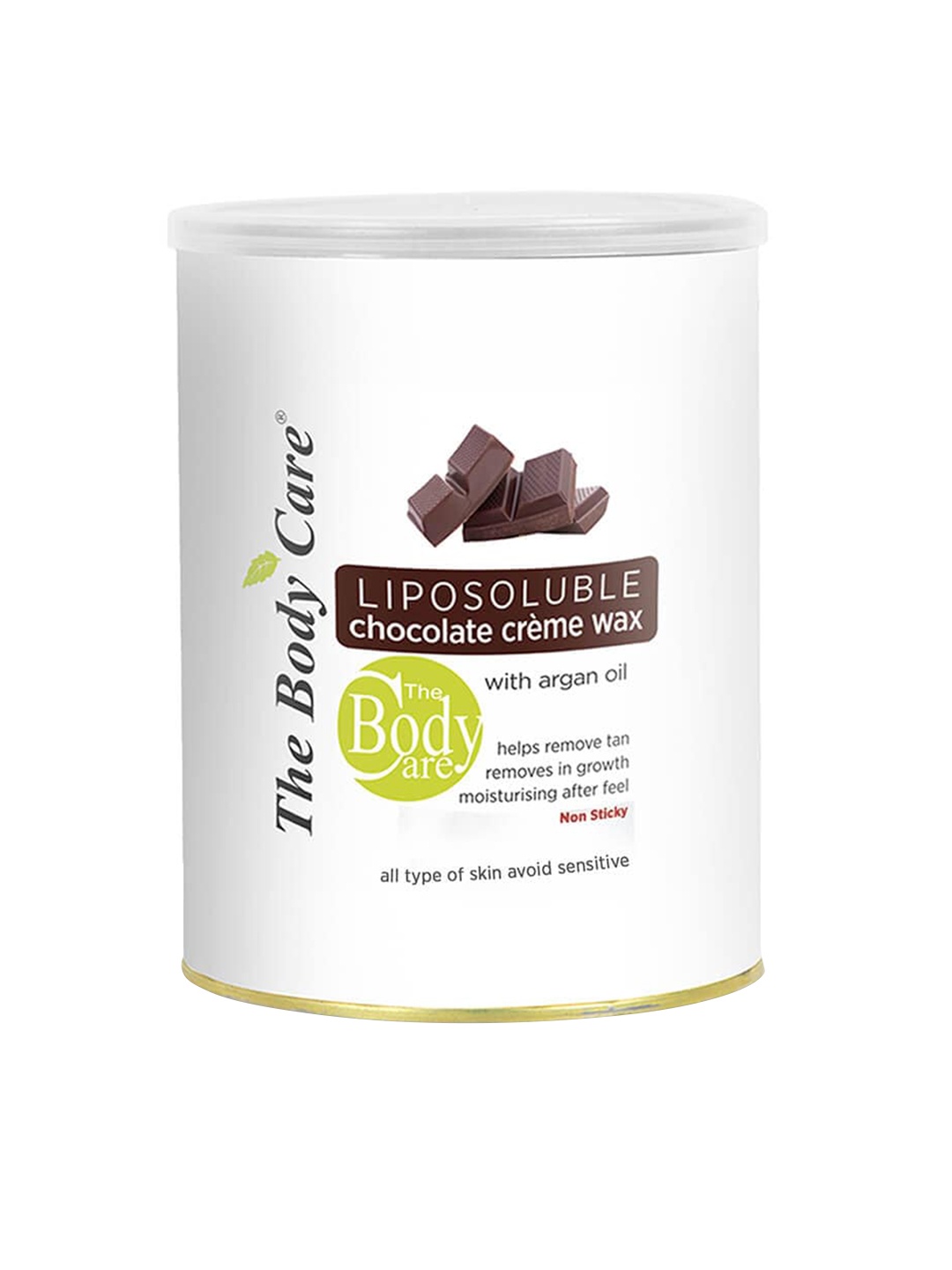 

The Body Care Liposoluble Chocolate Creme Wax with Argan Oil 800 Gm, White