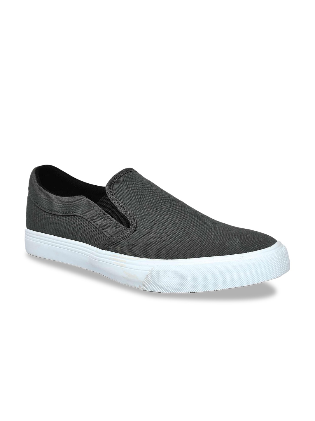 

OXELO By Decathlon Men Walking Non-Marking PU Sports Shoes, Grey
