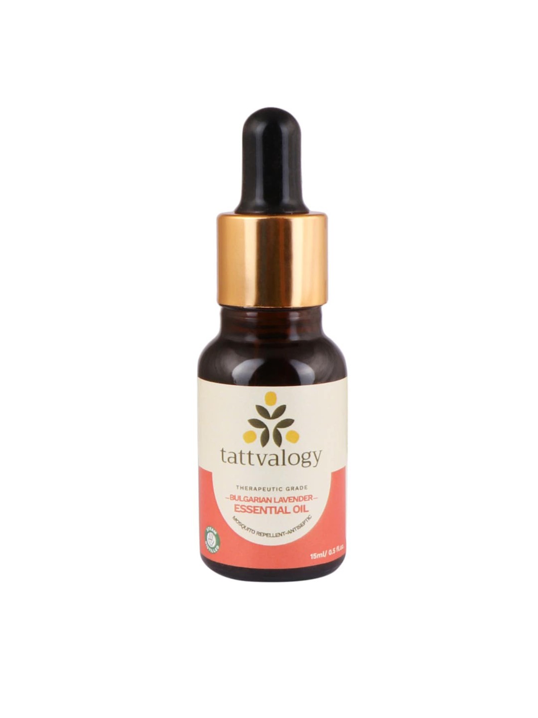 

Tattvalogy Therapeutic Grade Bulgarian Lavender Essential Oil - 15 ml, White