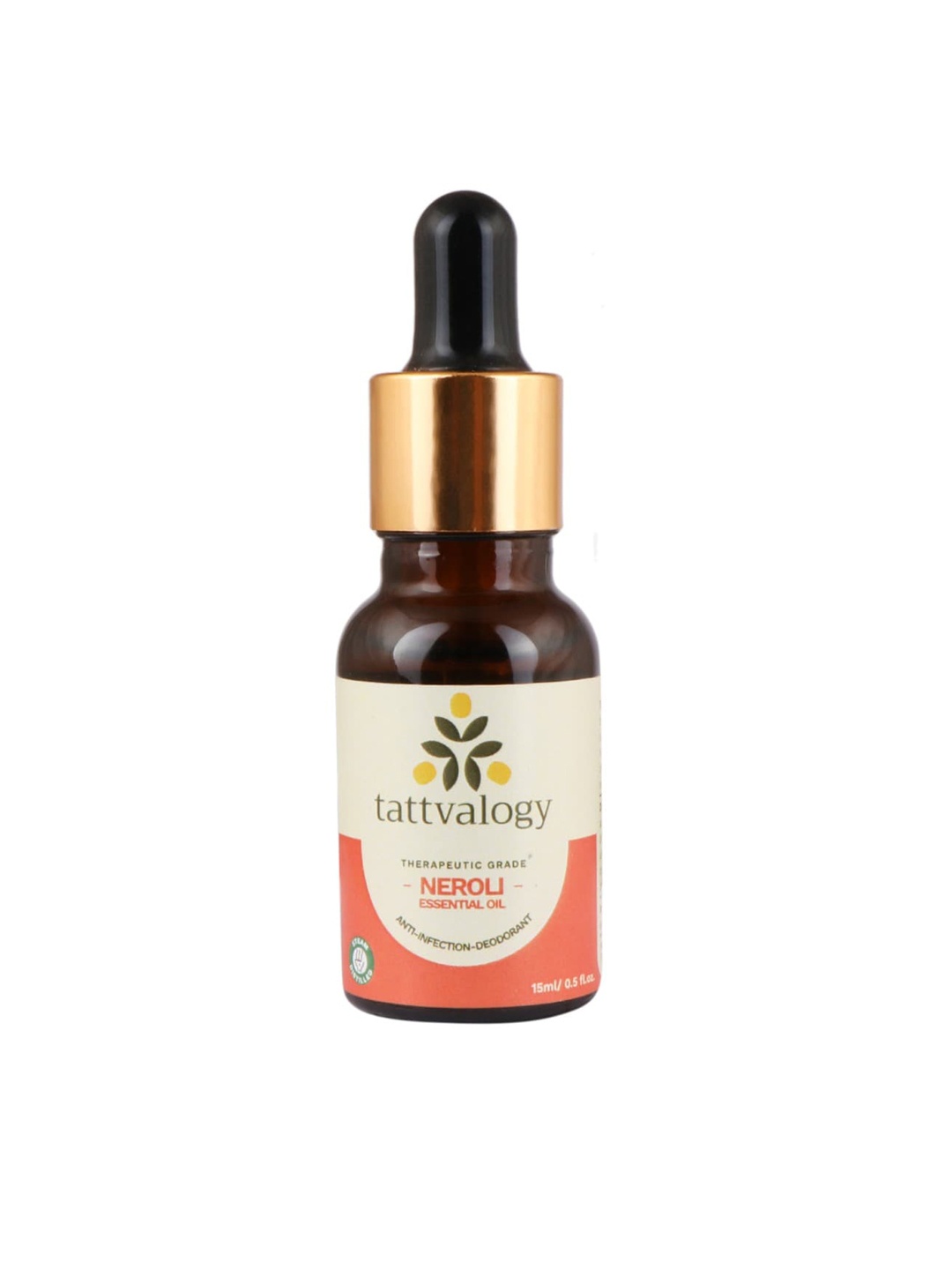 

Tattvalogy Therapeutic Grade Neroli Essential Oil - 15 ml, White