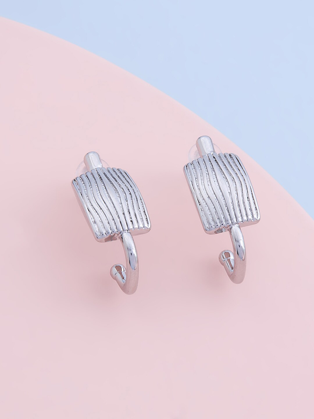 

Kushal's Fashion Jewellery Square Studs Earrings, Na