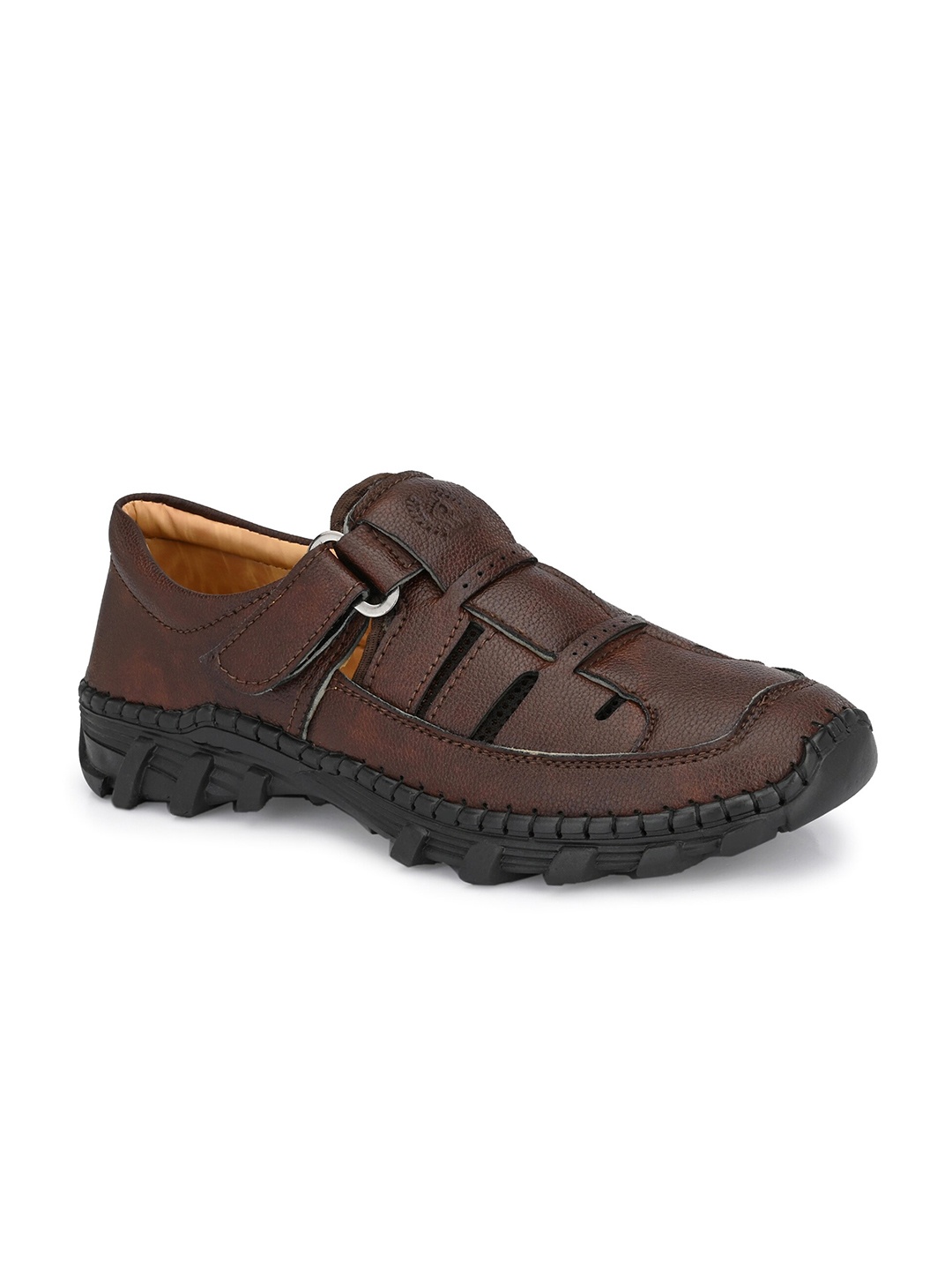 

Prolific Men Brown Fisherman Sandals