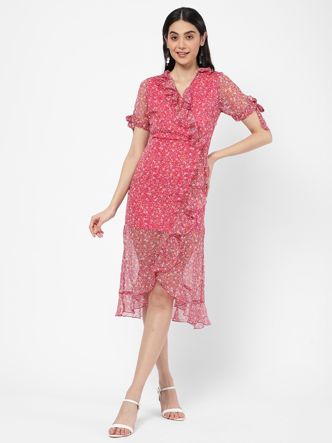 

R&B Pink Floral Dress