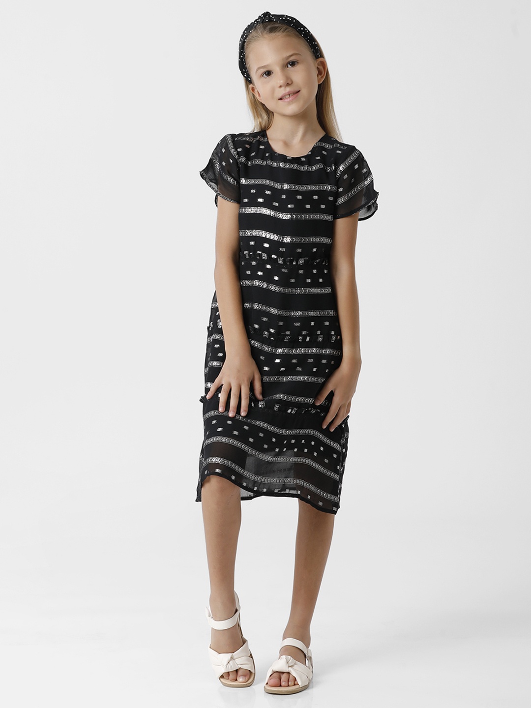 KATE & OSCAR Girl Black Sheath Dress