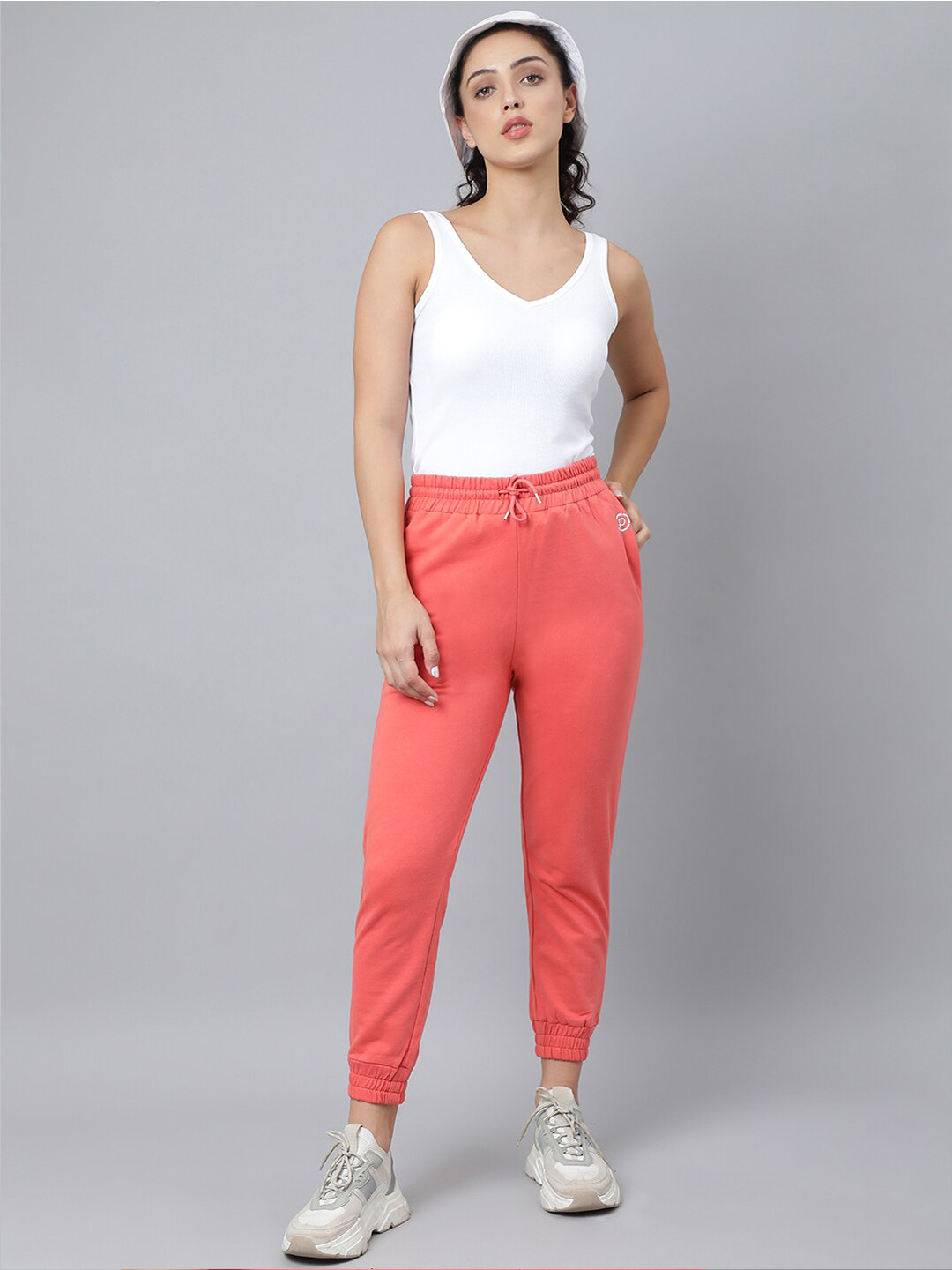 

Pritla Women White Organic Cotton Tank Top