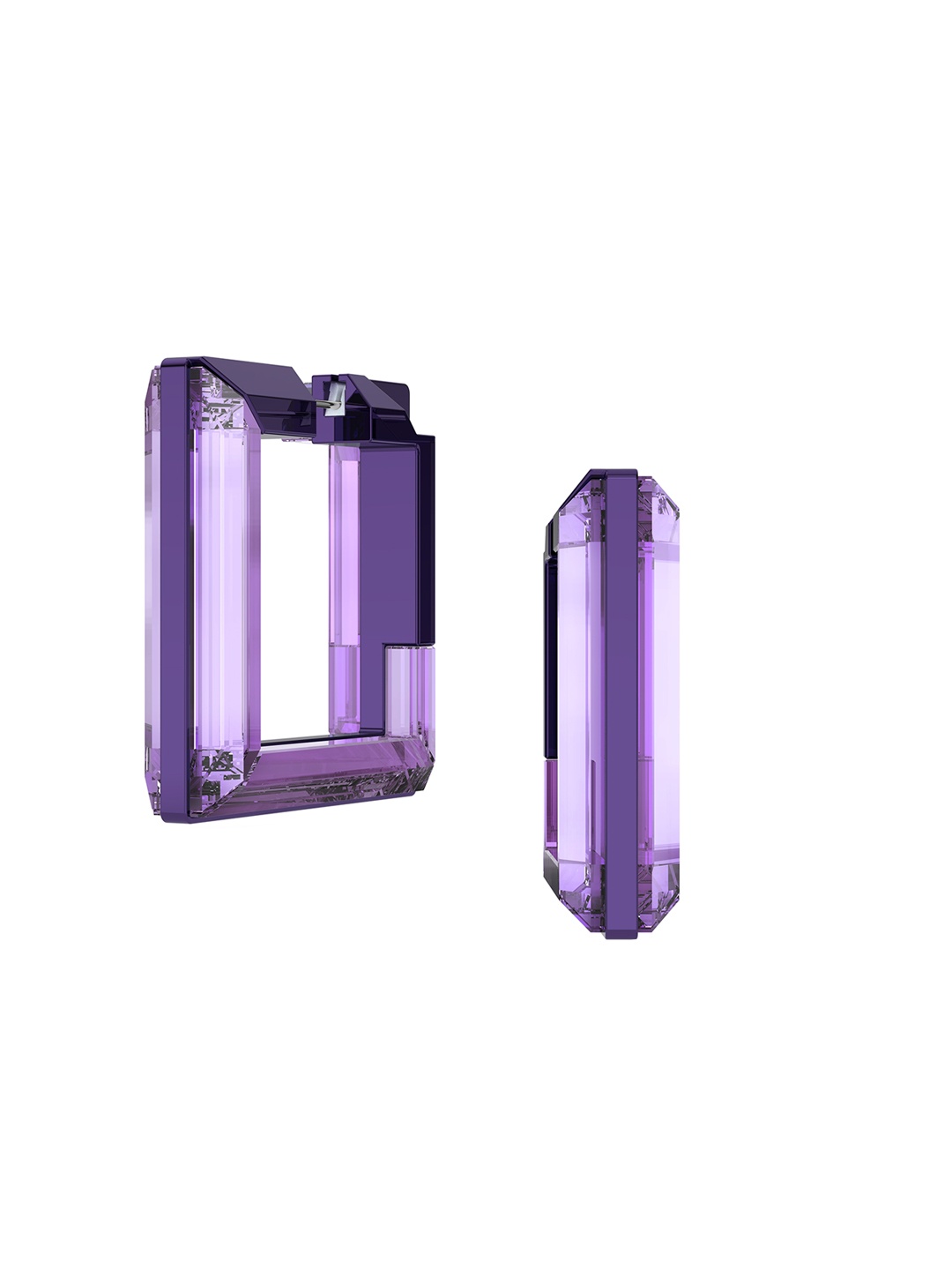

SWAROVSKI Lucent :Pe Hoop Viole/Alu, Purple