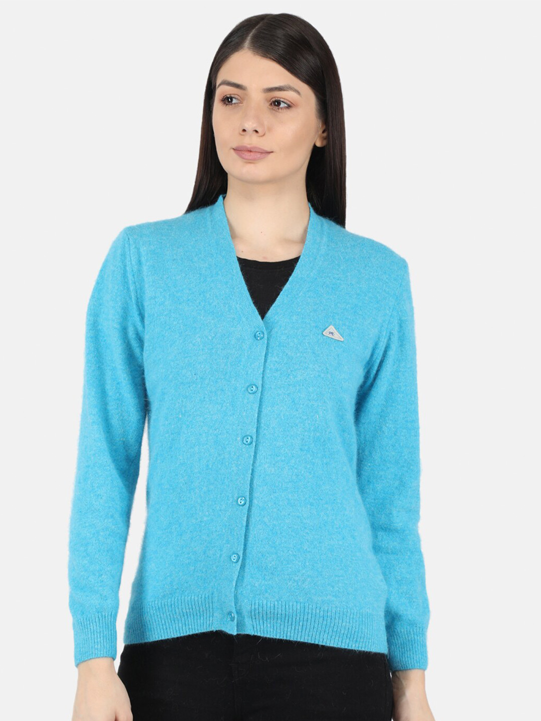 

Monte Carlo Women Blue Cardigan, Turquoise blue