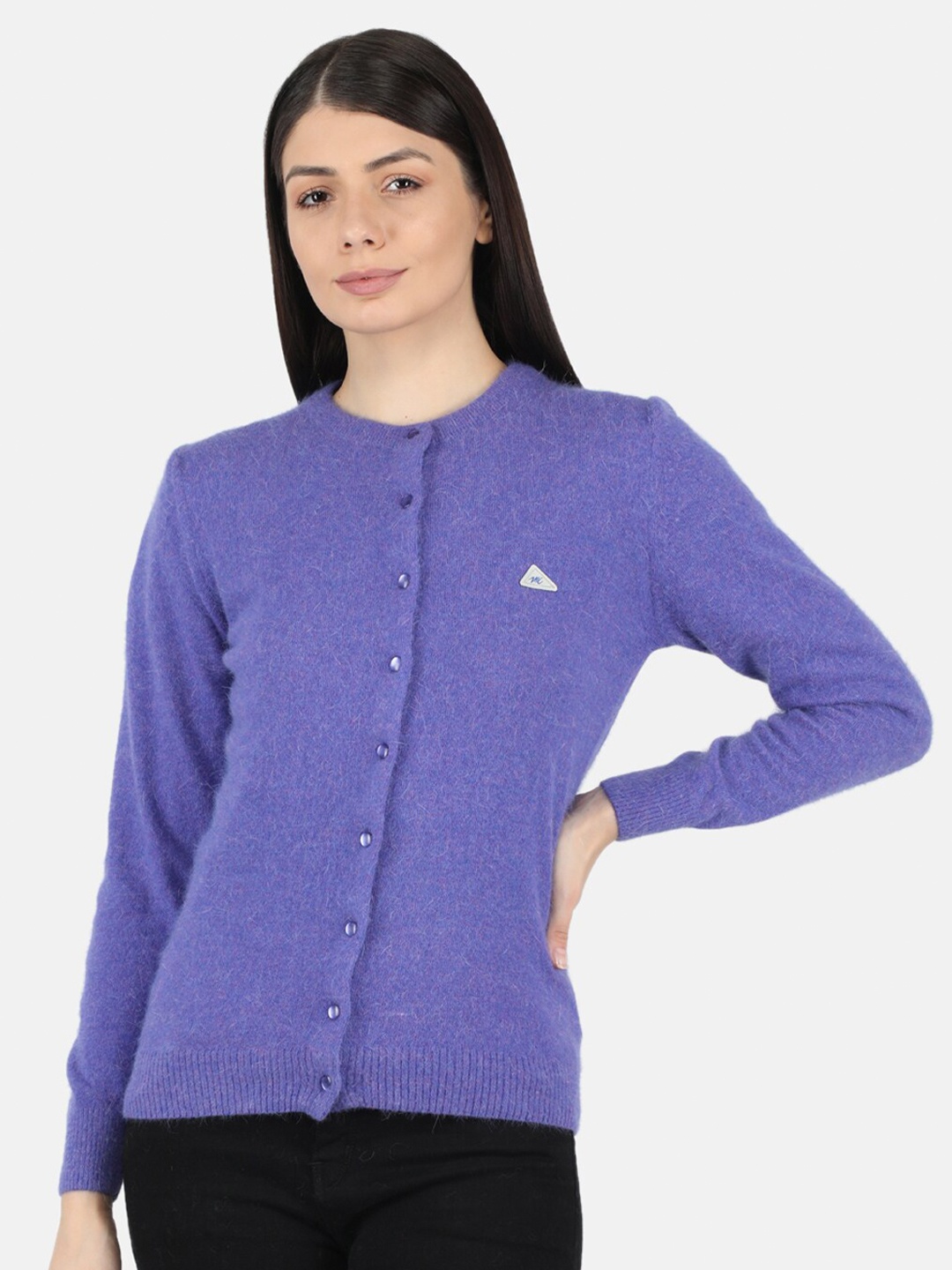 

Monte Carlo Women Purple Cardigan