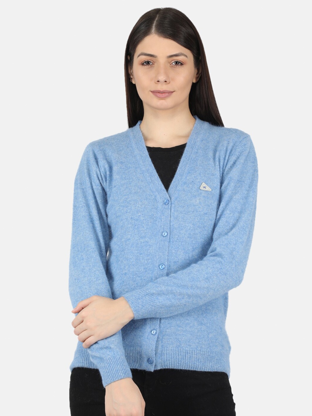 

Monte Carlo Women Blue Cardigan