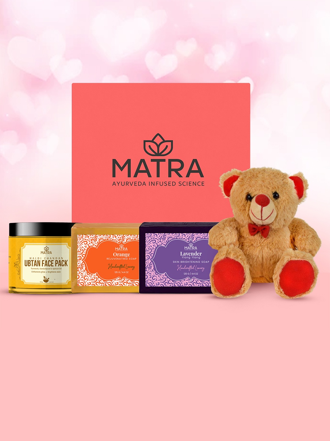 

MATRA Love you Gorgeous Skincare Gift Hamper with Teddy Bear, Na