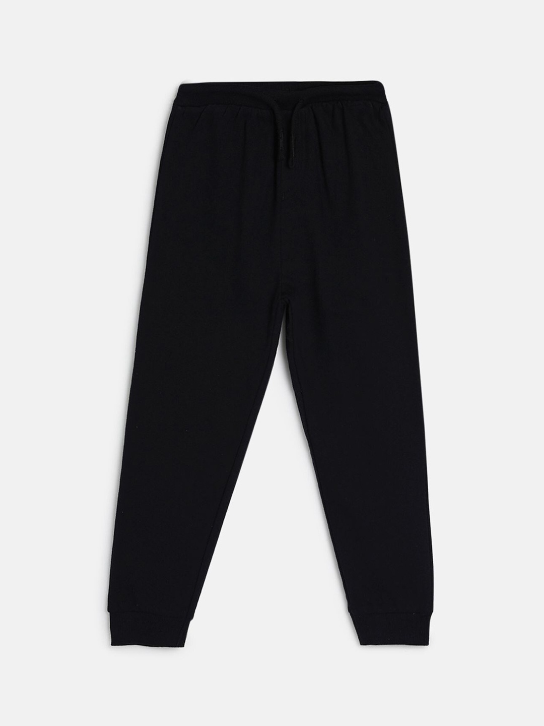 

MINI KLUB Boys Black Solid Joggers