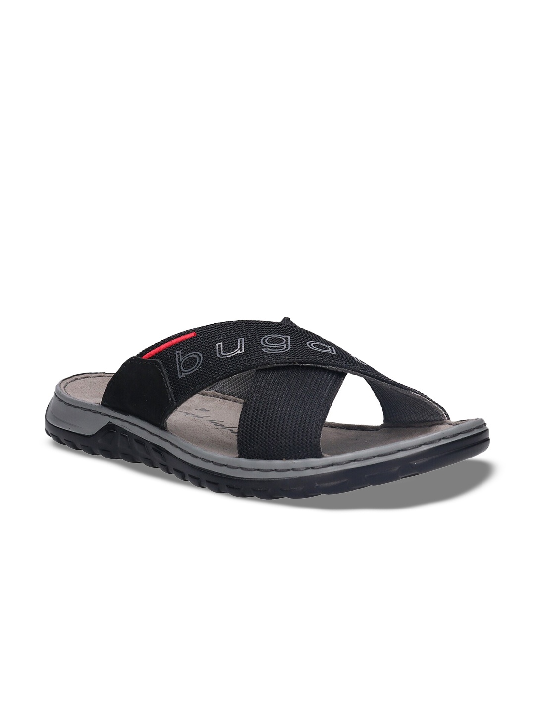

Bugatti Men Slip On Comfort Sandals, Black