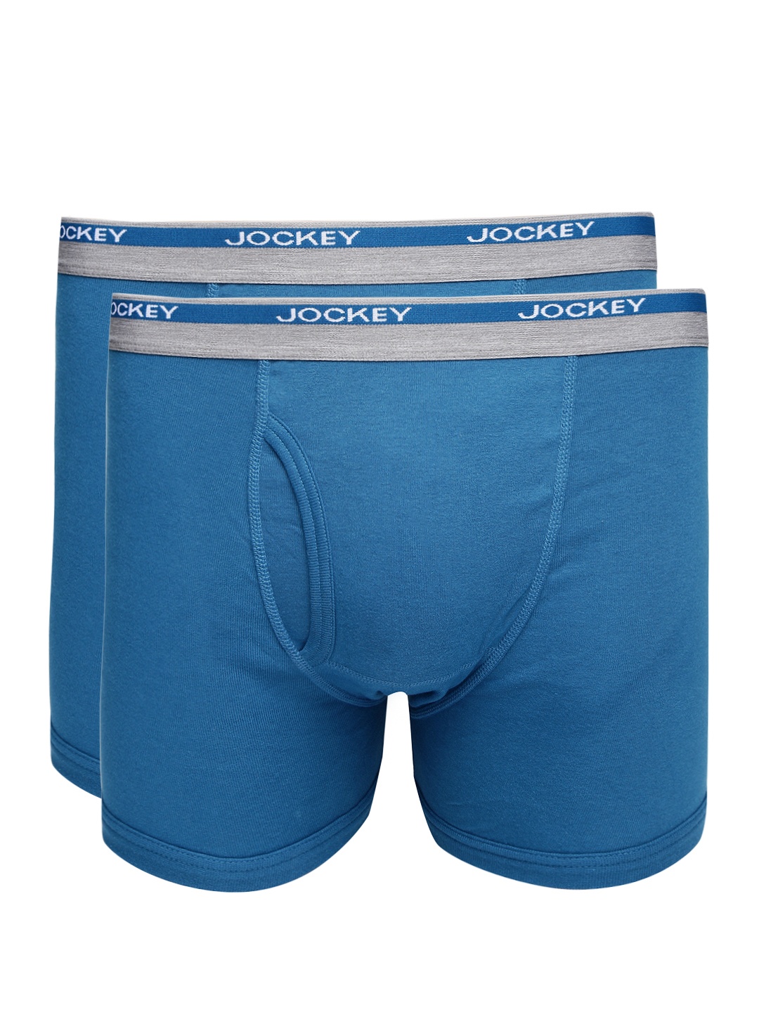 

Jockey Men Pack of 2 Blue Boxer Briefs 8009-0205