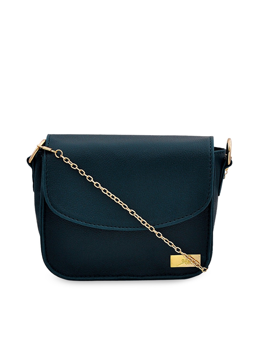 

yelloe Women Half Moon Sling Bag, Blue